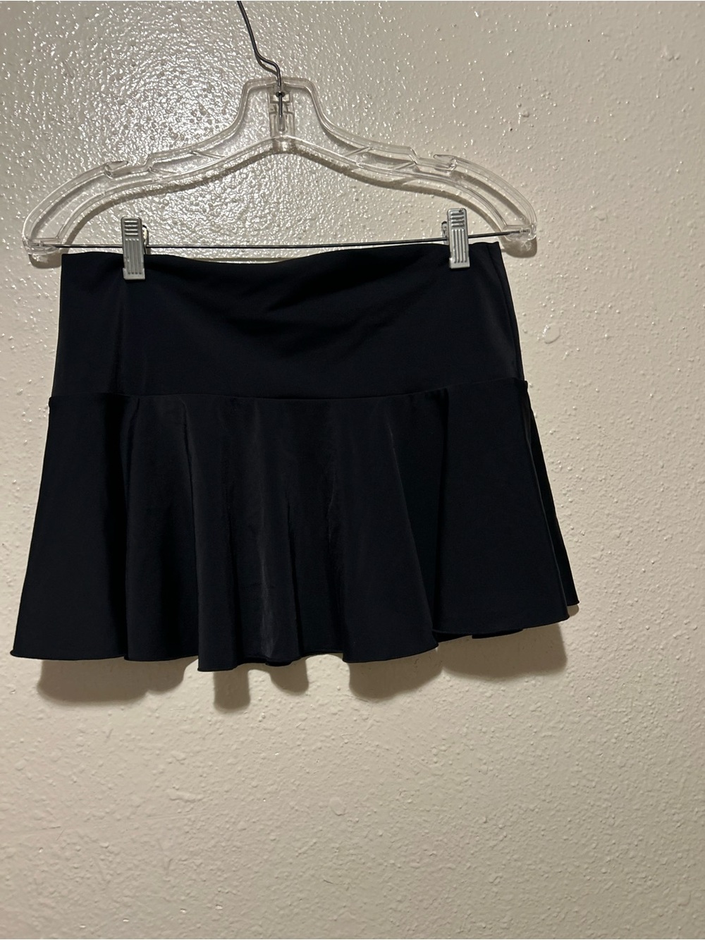 Victoria's Secret Black Circle Skater Mini Skirt